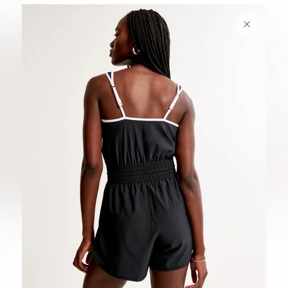 Abercrombie & Fitch Black Traveler Romper S - Picture 4 of 6